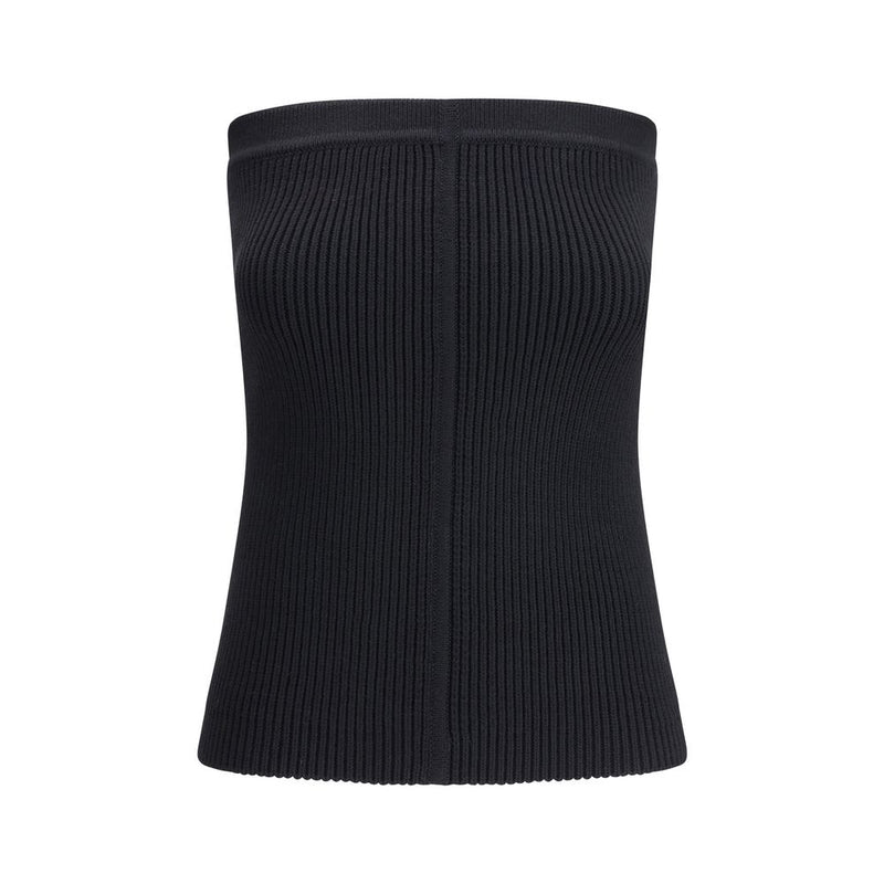 Rick Owens Black Wool Top