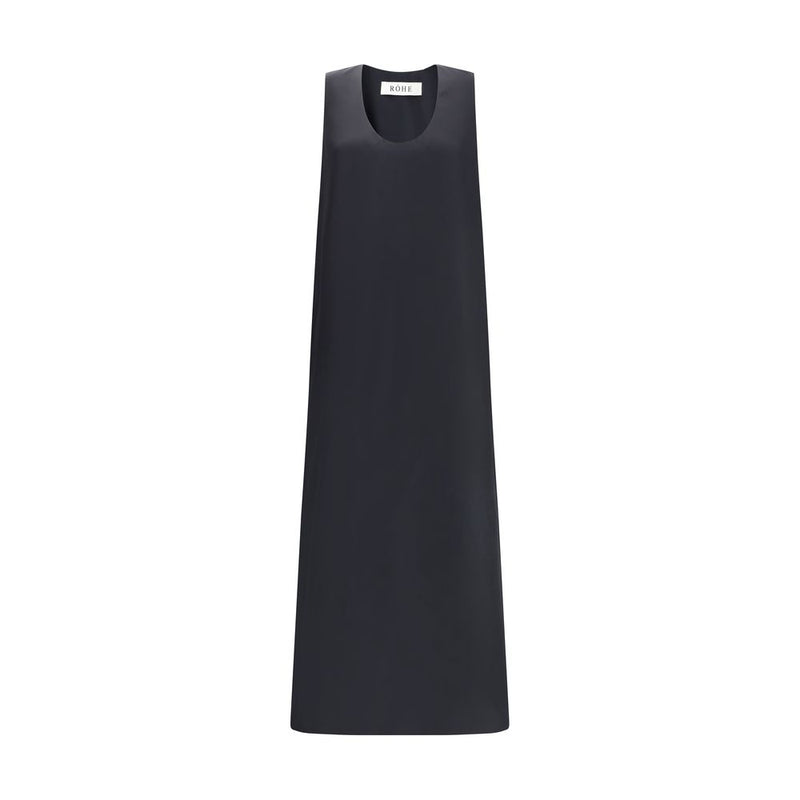 Rohe Black Silk Casual Dress