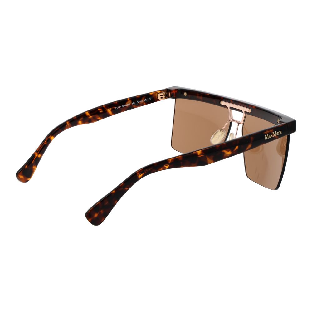 Max Mara Brown Plastic Sunglasses - ClickThatClicks 