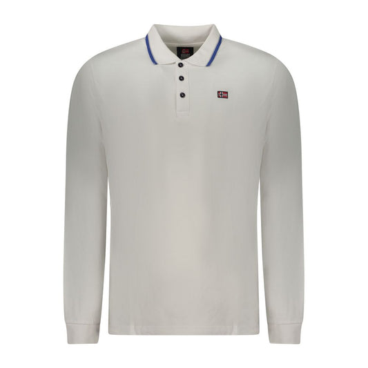 Norway 1963 Bianco Cotton Men Polo Shirt - ClickThatClicks 