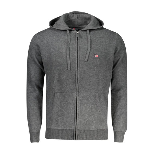Norway 1963 Grigio Poliammide Men's Cardigan - ClickThatClicks 