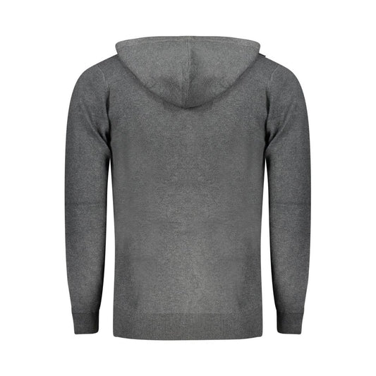 Norway 1963 Grigio Poliammide Men's Cardigan - ClickThatClicks 