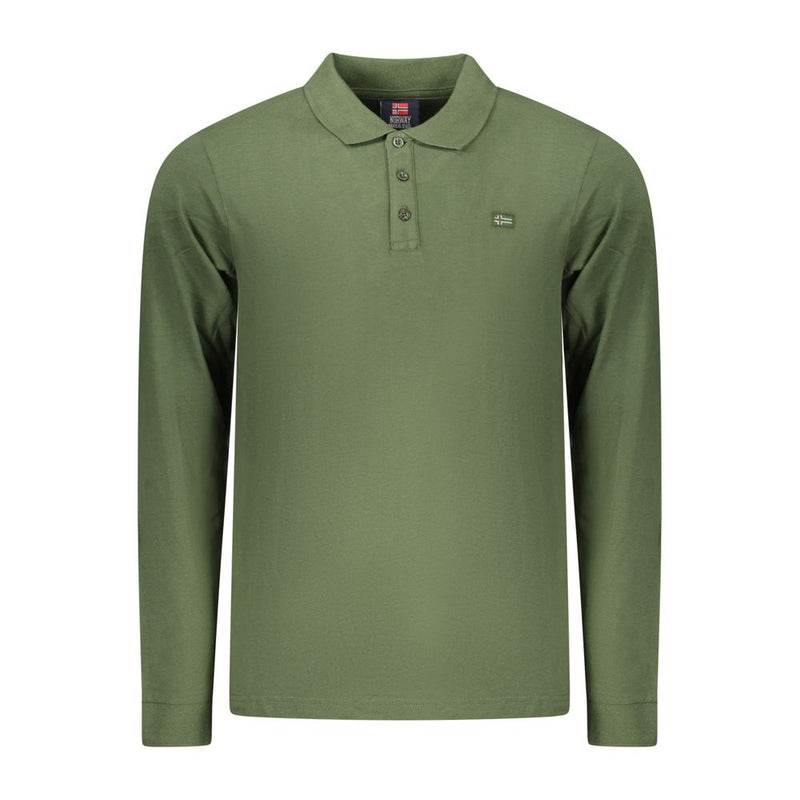 Norway 1963 Verde Cotton Men Polo