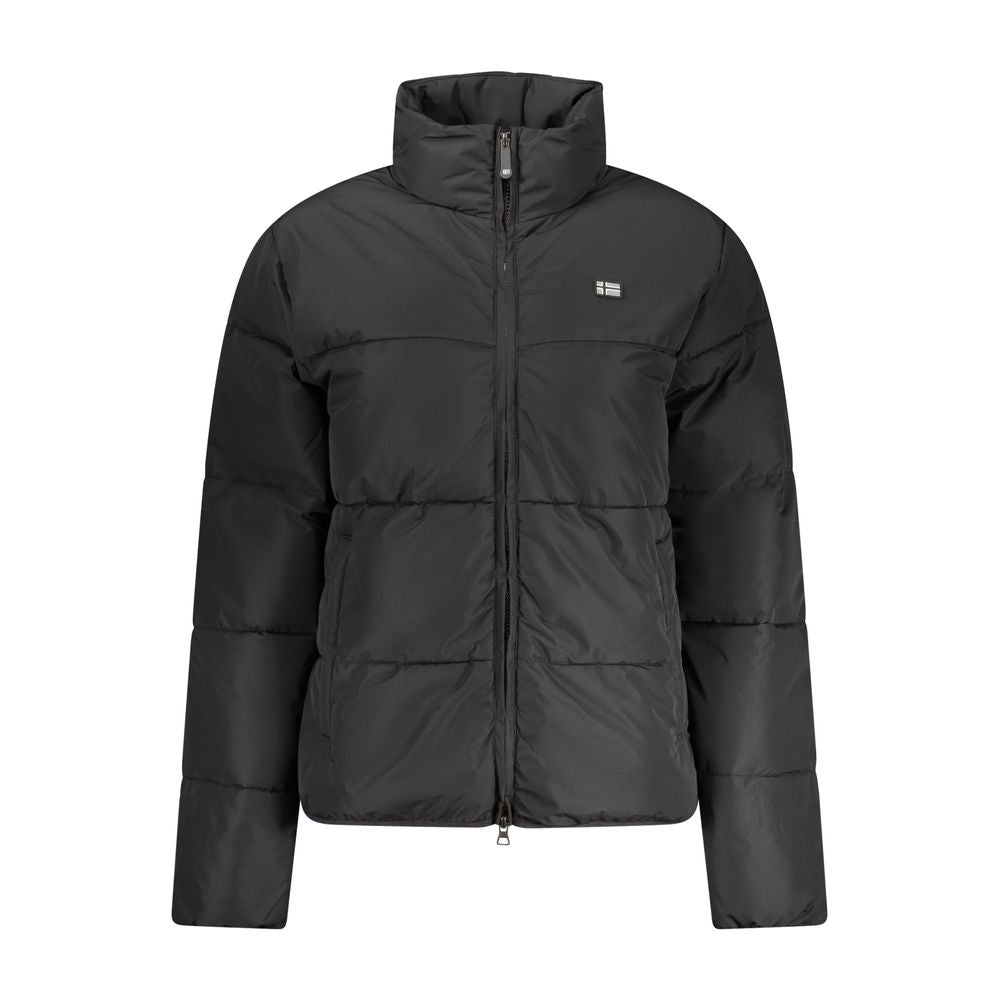 Norway 1963 Nero Poliammide Women Jacket - ClickThatClicks 