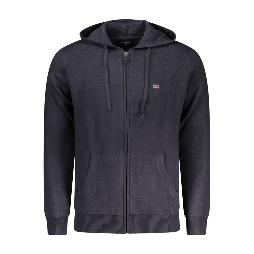 Norway 1963 Blu Poliestere Men Cardigan - ClickThatClicks 