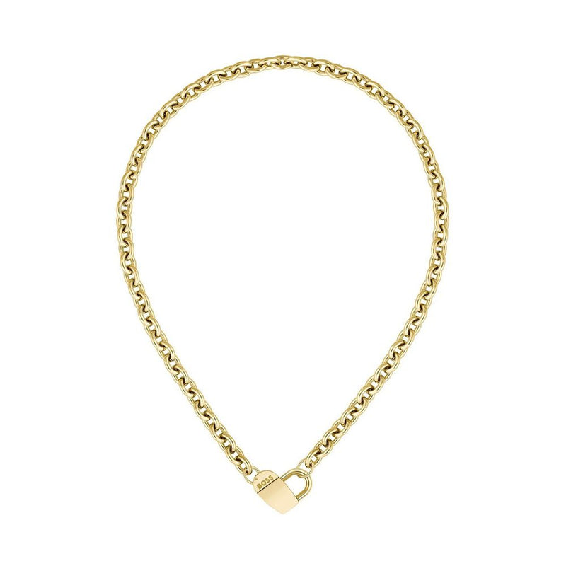 Hugo Boss Gold Stainless Steel Necklace