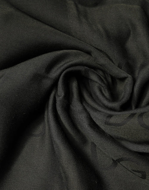 Dolce & Gabbana Black Modal Neck Wrap Men Shawl Men Scarf - ClickThatClicks 