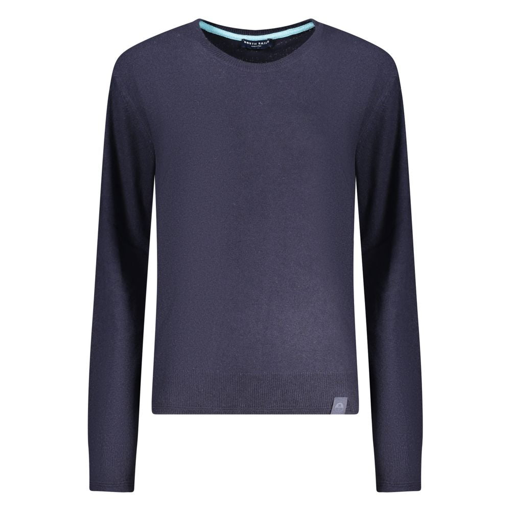 North Sails Blue Polyamide Women Sweater - ClickThatClicks 