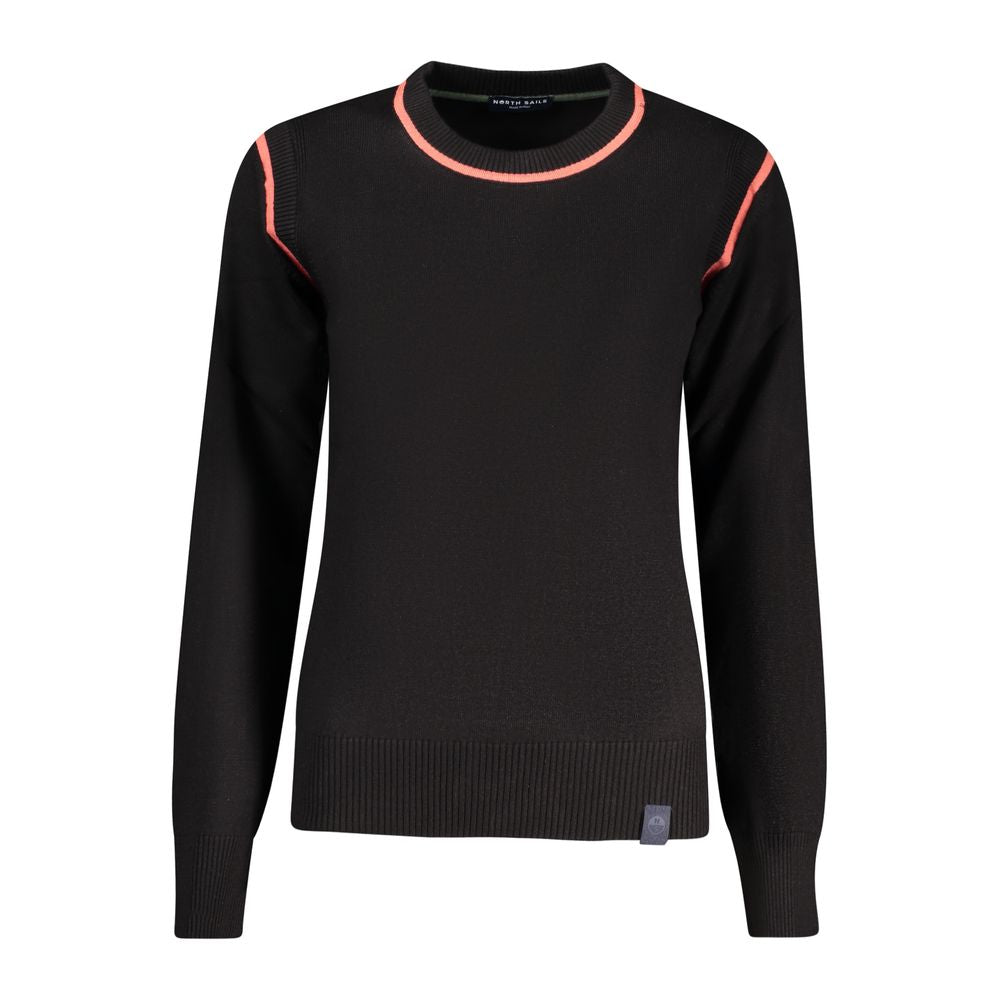 North Sails Nero Viscosa Women Sweater - ClickThatClicks 