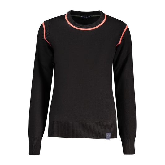 North Sails Nero Viscosa Women Sweater - ClickThatClicks 
