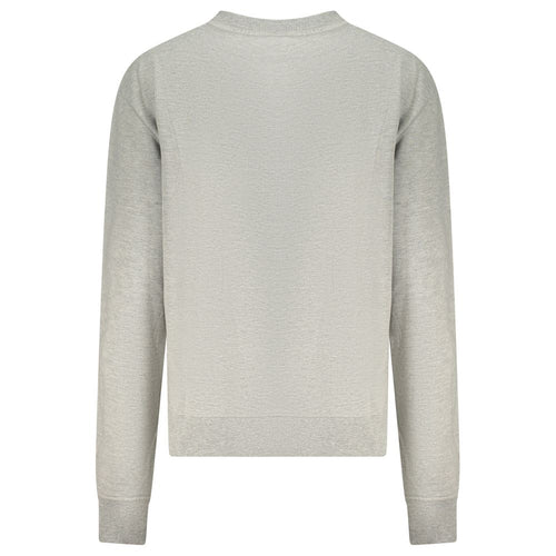 North Sails Grigio Cotton Women Sweatshirt - ClickThatClicks 