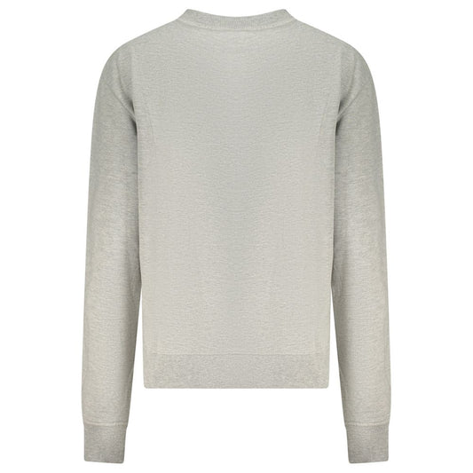 North Sails Grigio Cotton Women Sweatshirt - ClickThatClicks 
