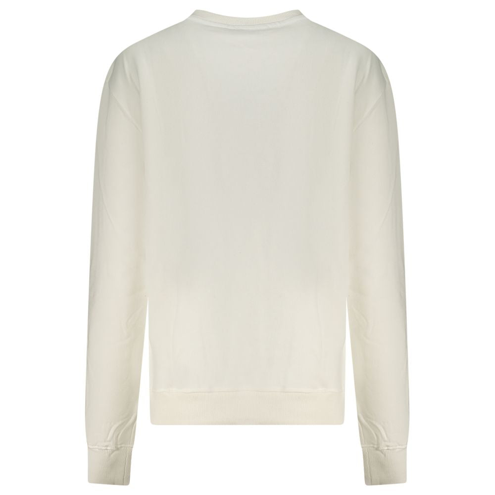 North Sails White Cotton Women Sweatshirt - ClickThatClicks 