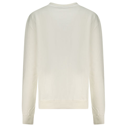 North Sails White Cotton Women Sweatshirt - ClickThatClicks 
