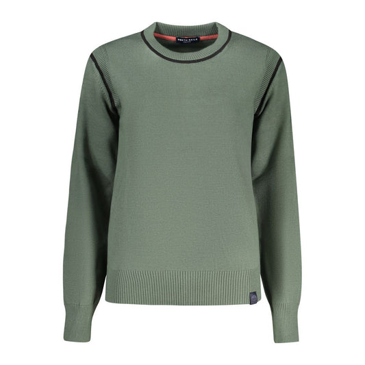 North Sails Verde Viscosa Women Sweater - ClickThatClicks 