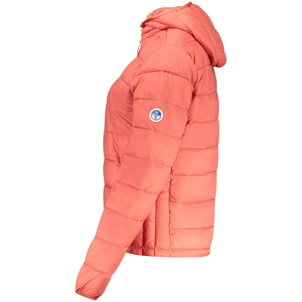 North Sails Red Polyester Women's Jacket - ClickThatClicks 