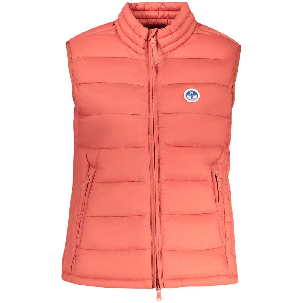 North Sails Rosso Polyester Women's Vest - ClickThatClicks 