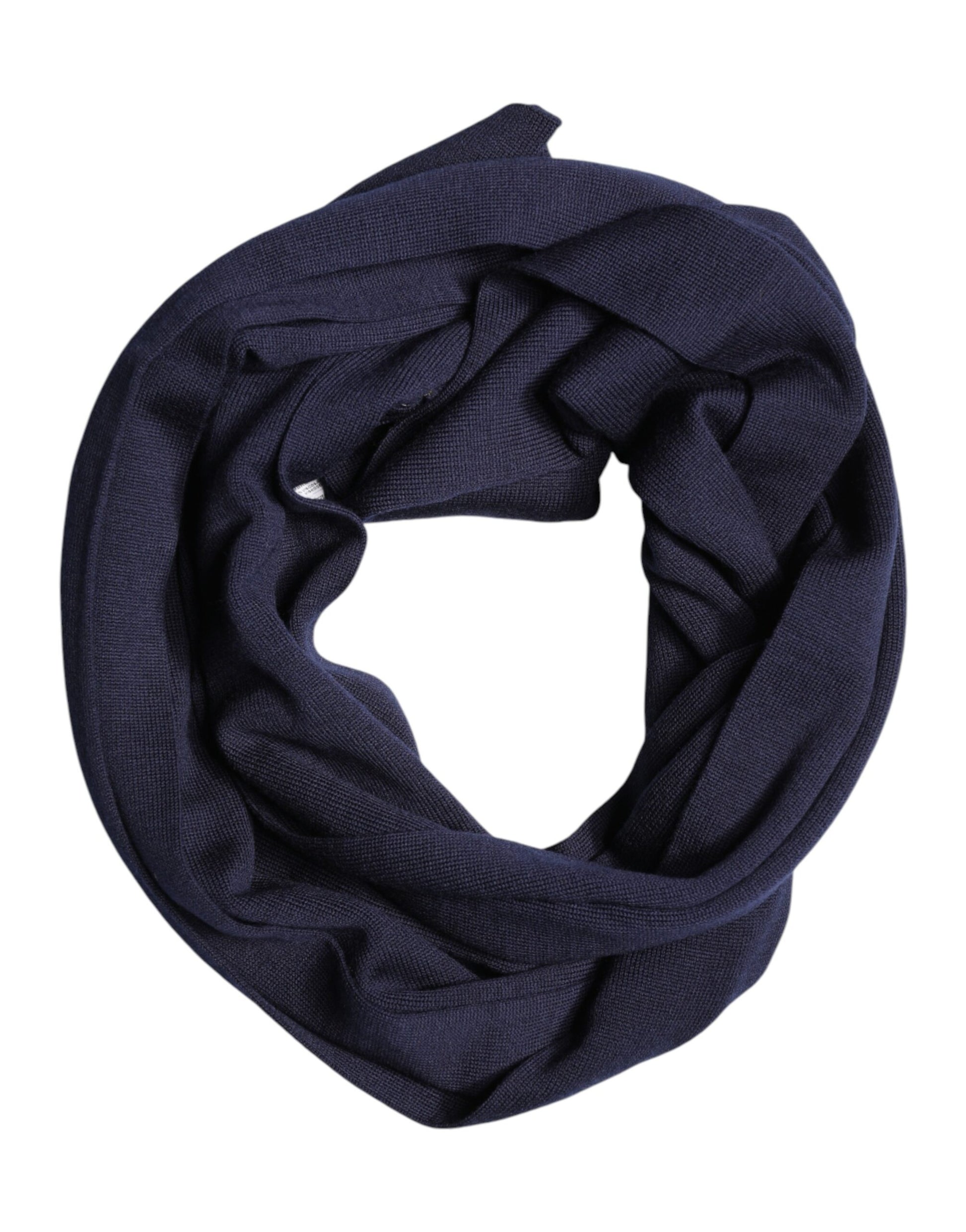 Dolce & Gabbana Blue Wool DG Loves London Neck Wrap Scarf - ClickThatClicks 