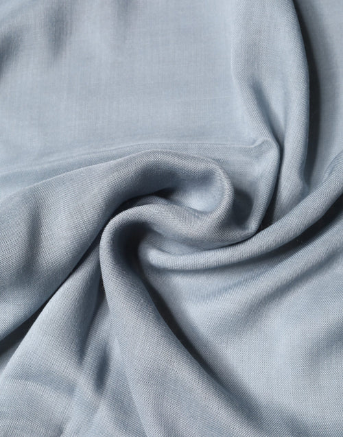 Dolce & Gabbana Light Blue Cashmere Knitted Shawl - ClickThatClicks 