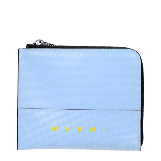 Marni Blue Polyethylene Wallet - ClickThatClicks 