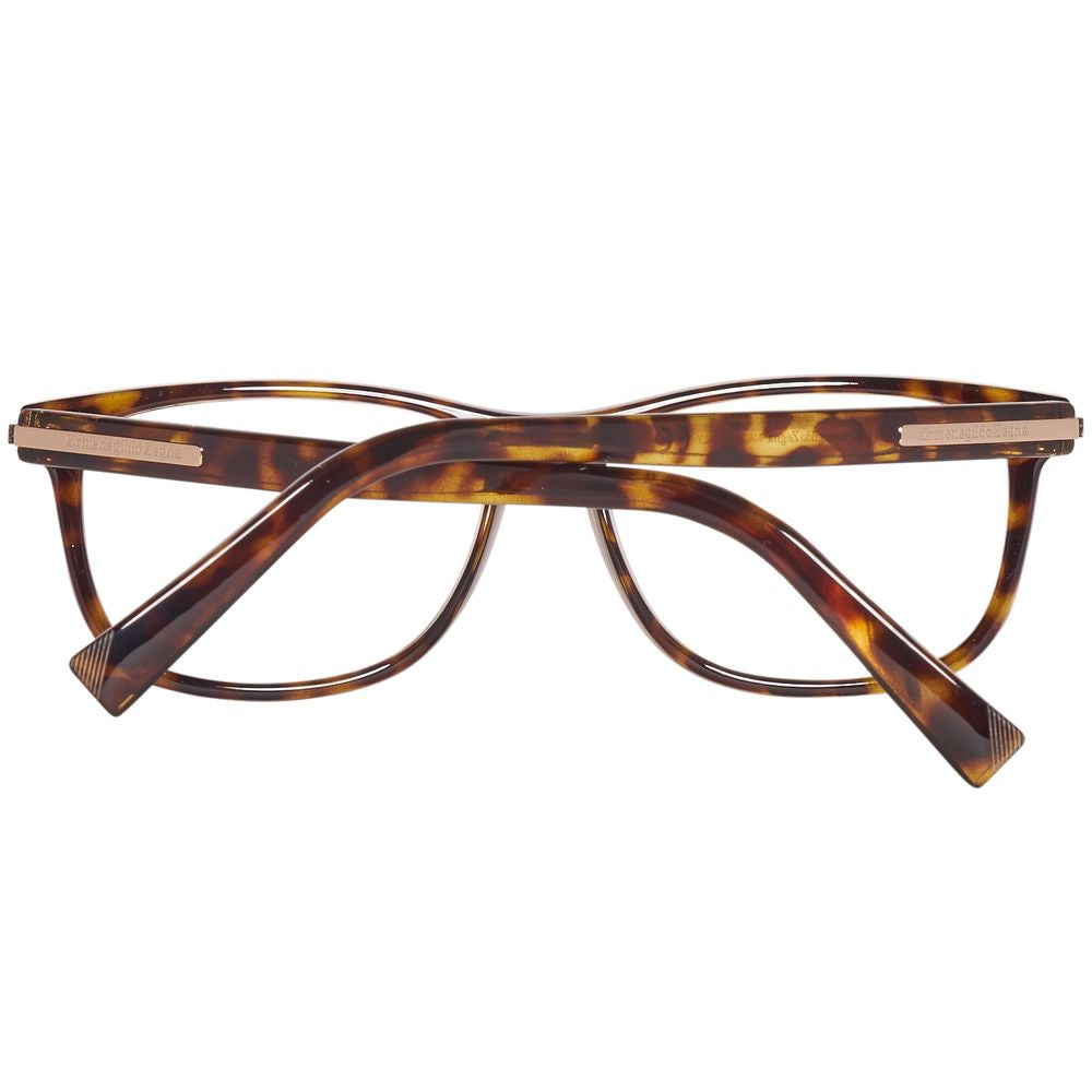 Ermenegildo Zegna Brown Plastic Glasses (Frames) - ClickThatClicks 