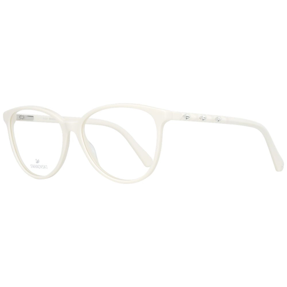 Swarovski Beige Plastic Glasses (Frames) - ClickThatClicks 