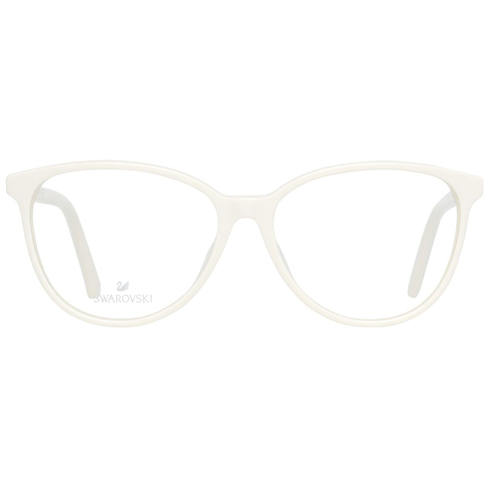 Swarovski Beige Plastic Glasses (Frames) - ClickThatClicks 
