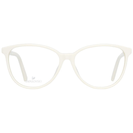 Swarovski Beige Plastic Glasses (Frames) - ClickThatClicks 