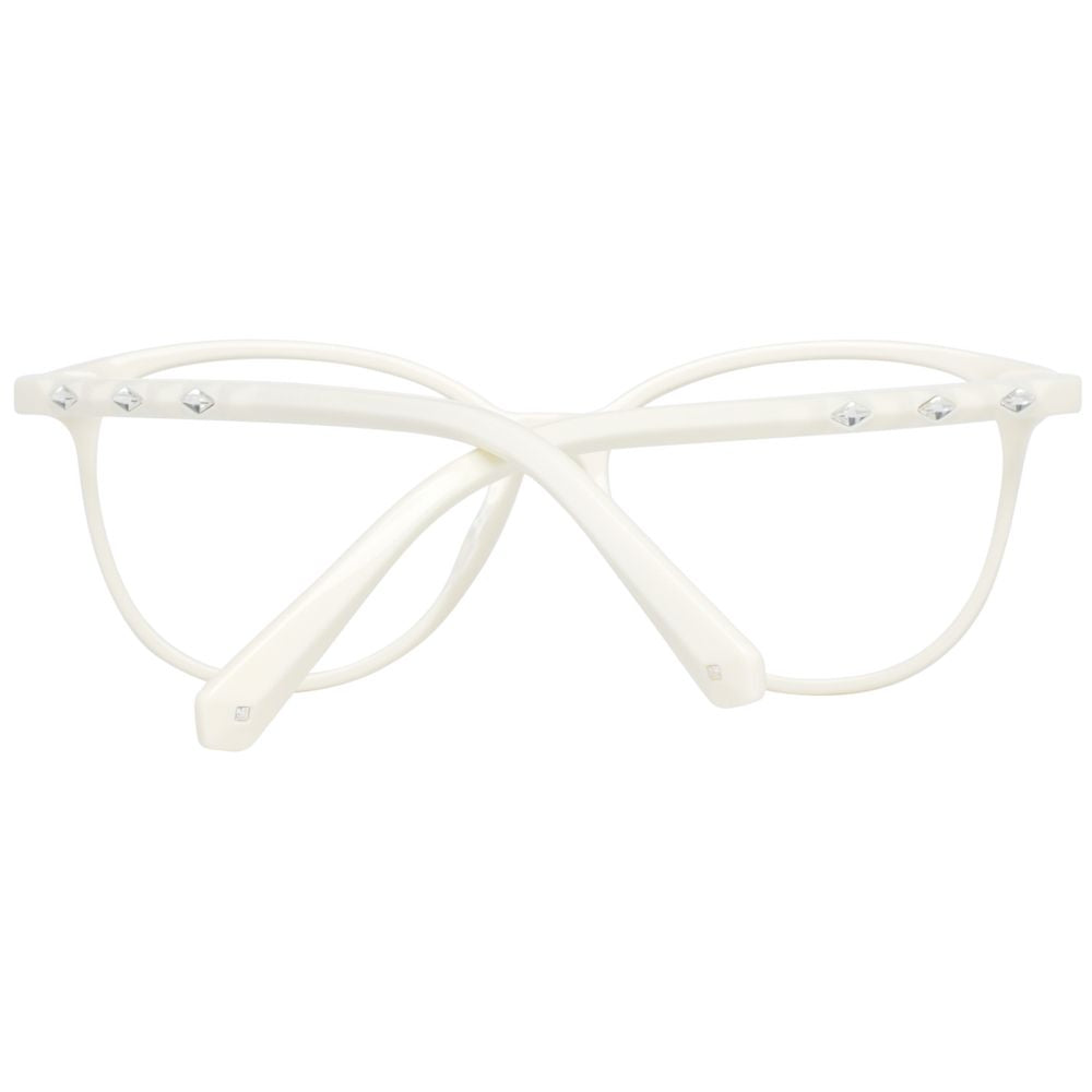 Swarovski Beige Plastic Glasses (Frames) - ClickThatClicks 