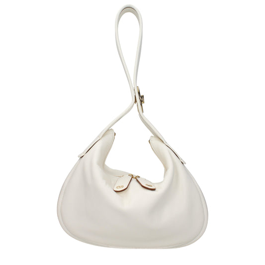 Valentino Garavani Beige Leather Handbag - ClickThatClicks 