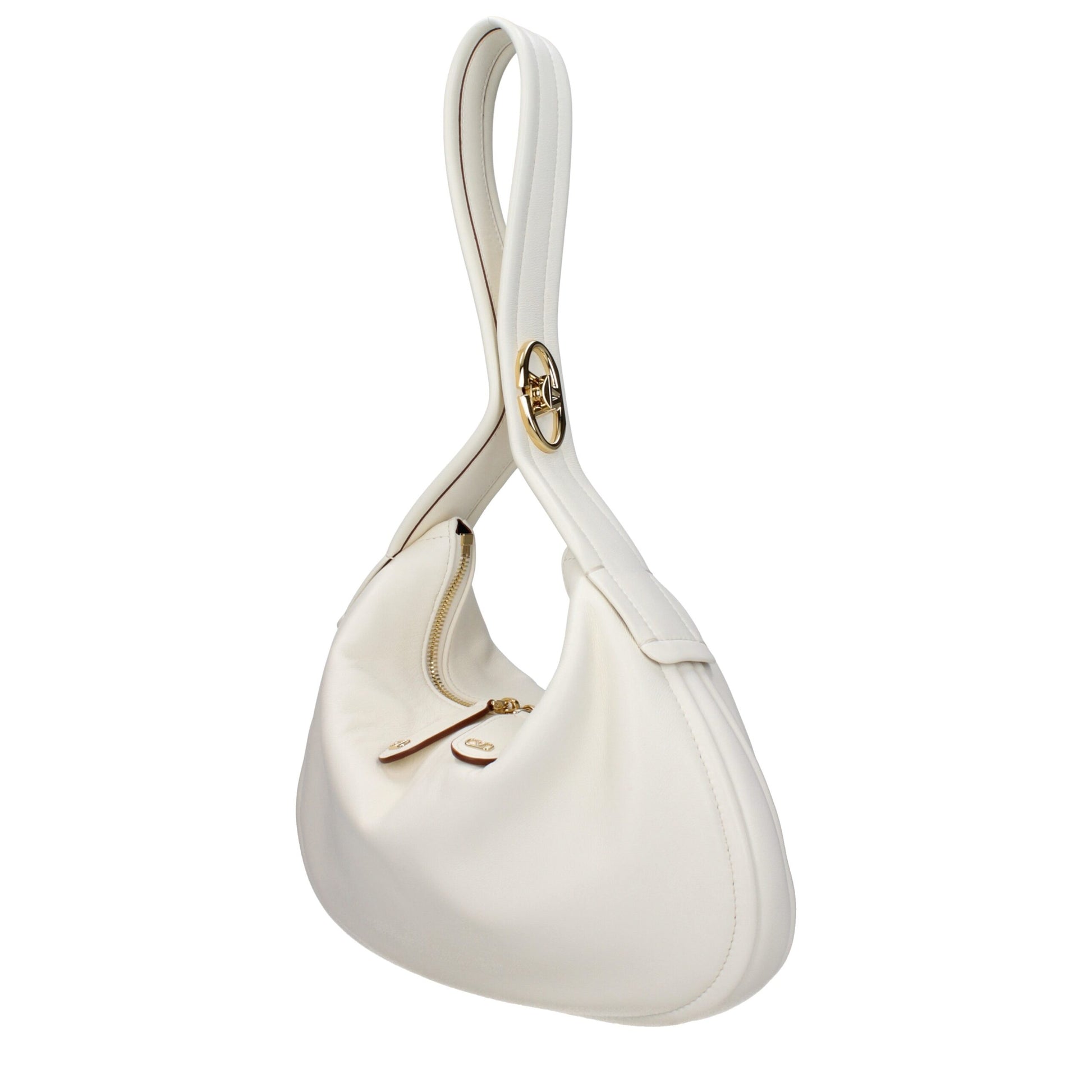 Valentino Garavani Beige Leather Handbag - ClickThatClicks 