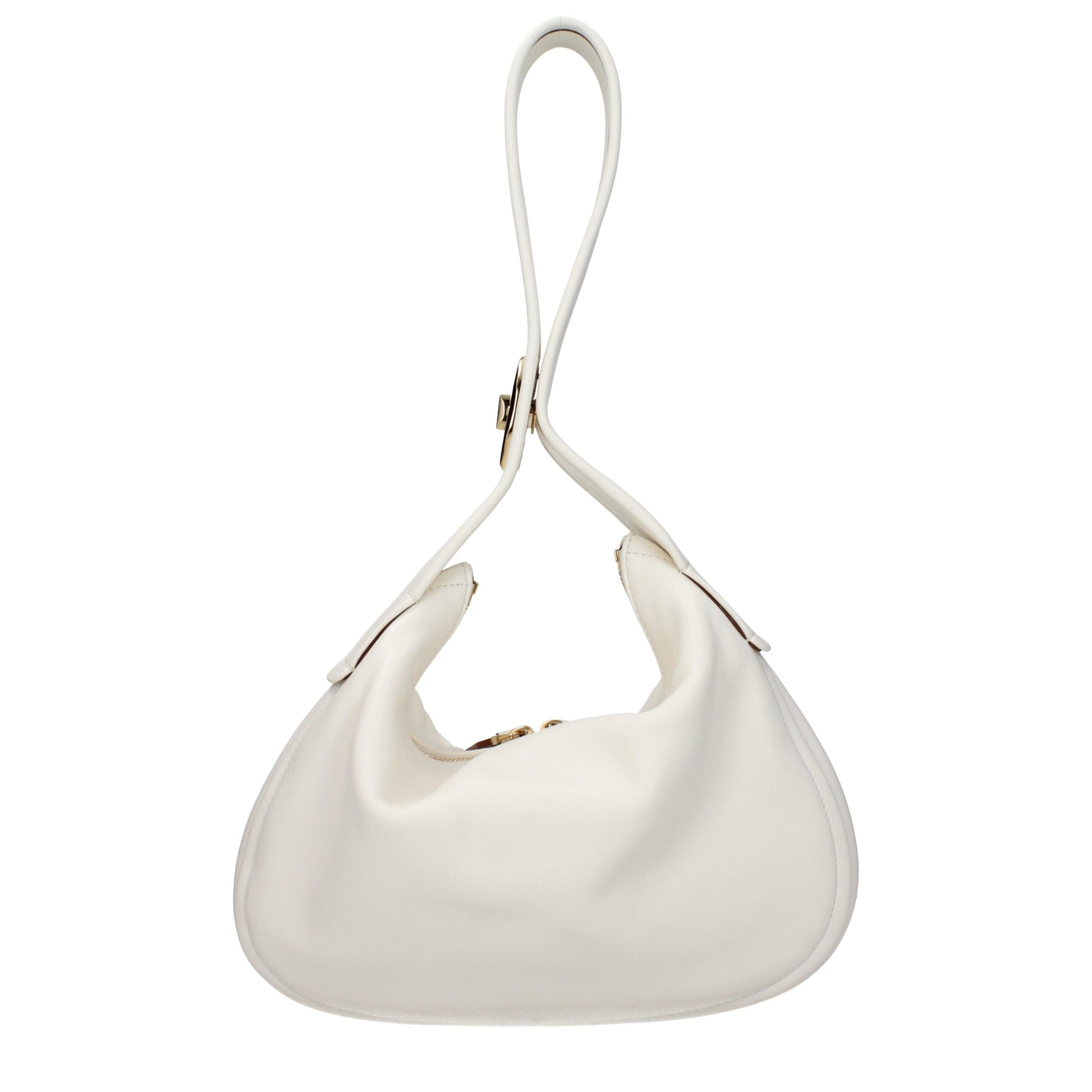 Valentino Garavani Beige Leather Handbag - ClickThatClicks 