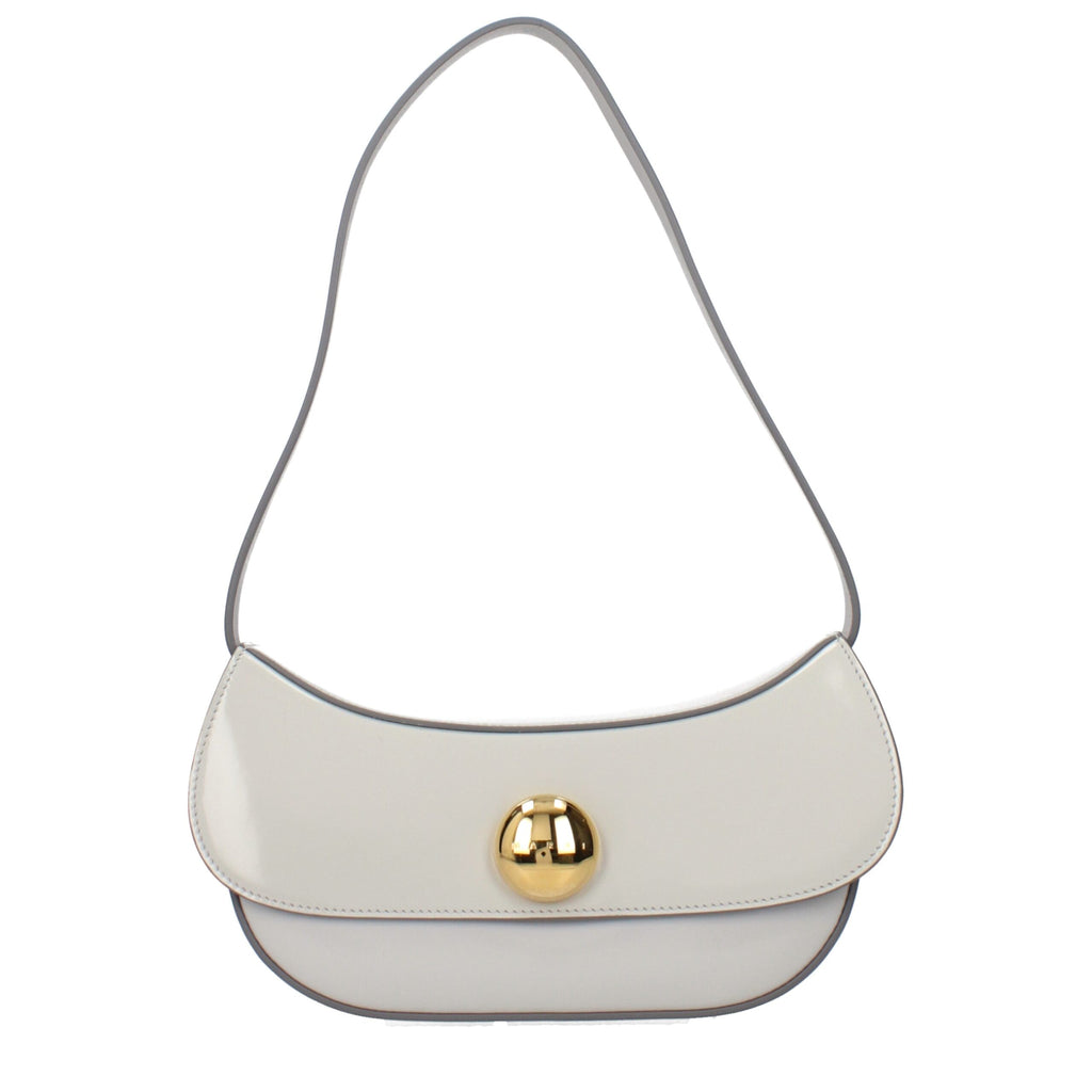 Marni Gray Leather Shoulder Bag