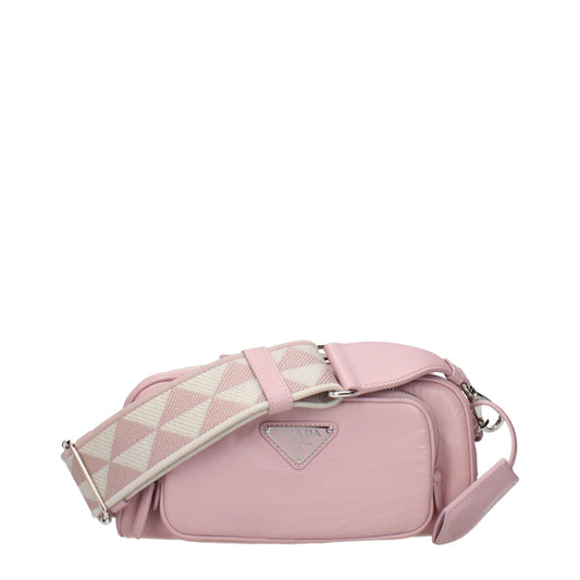 Prada Pink Leather Crossbody Bag - ClickThatClicks 