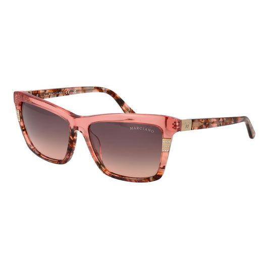 Marciano by Guess Pink Acetate Sunglasses - ClickThatClicks 