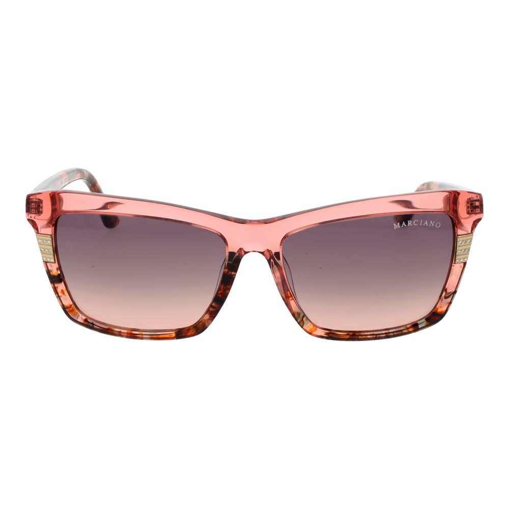 Marciano by Guess Pink Acetate Sunglasses - ClickThatClicks 