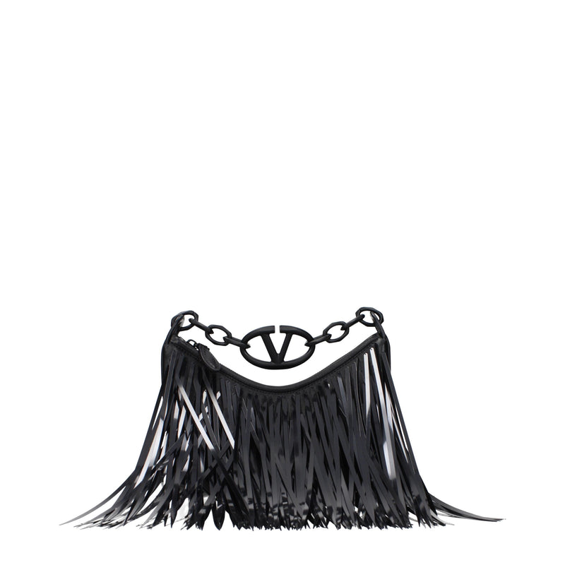 Valentino Garavani Black Leather Handbag