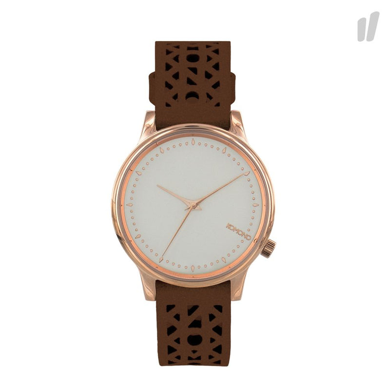 Komono Brown Leather Dress Watch
