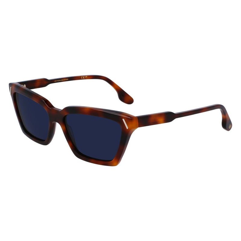 Victoria Beckham Brown Acetate Sunglasses