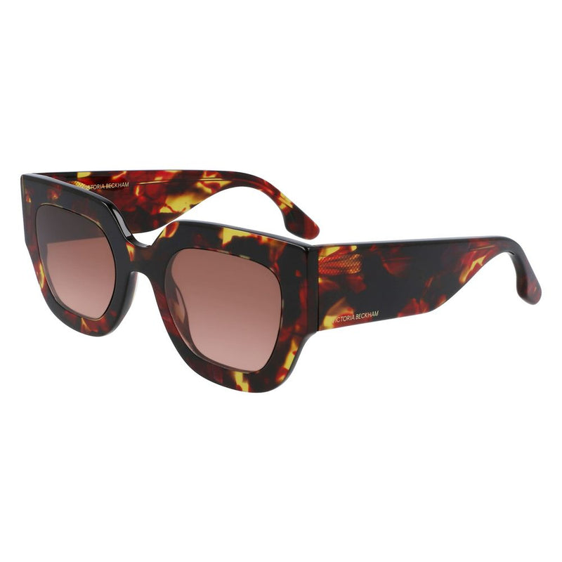 Victoria Beckham Red Acetate Sunglasses