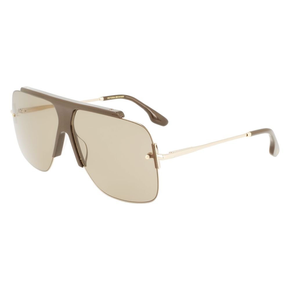 Victoria Beckham Brown Acetate Sunglasses