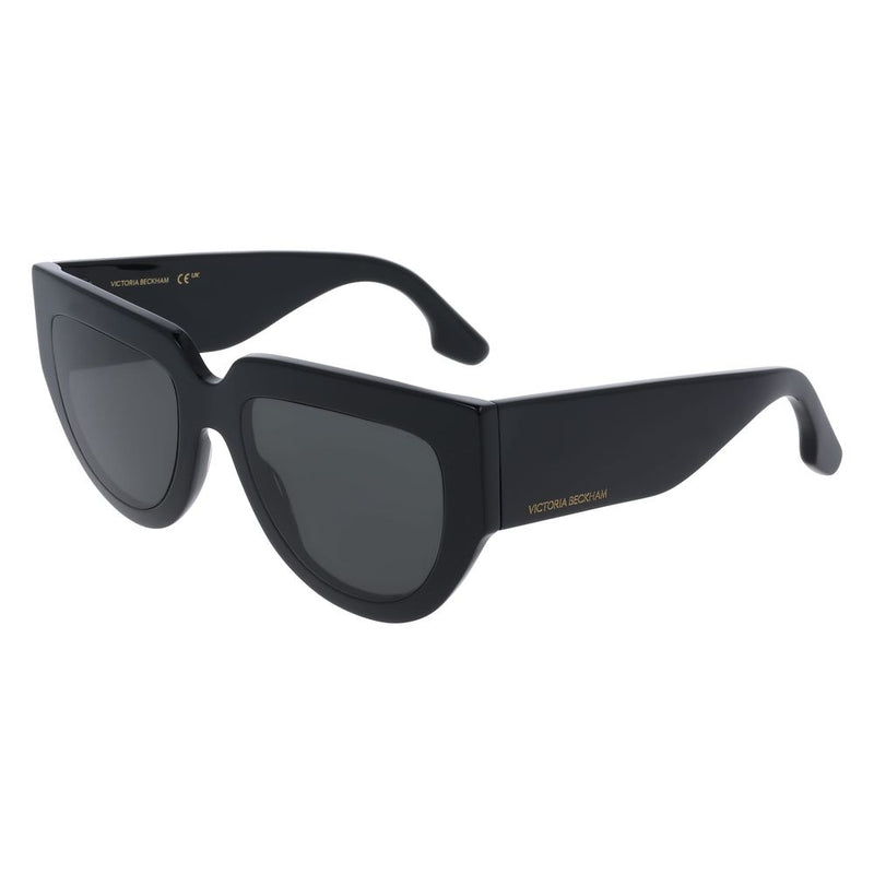 Victoria Beckham Black Acetate Sunglasses