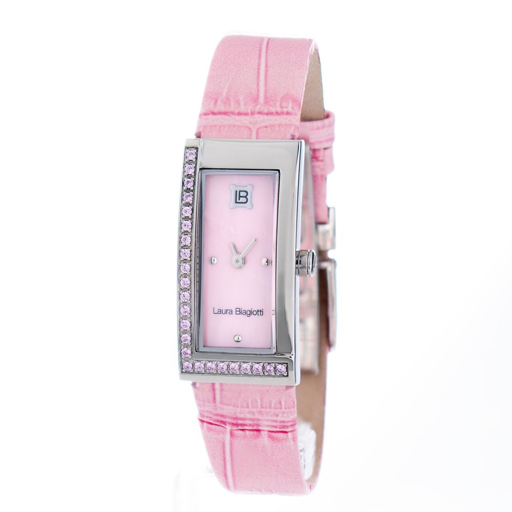 Laura Biagiotti Multicolor Leather Dress Watch