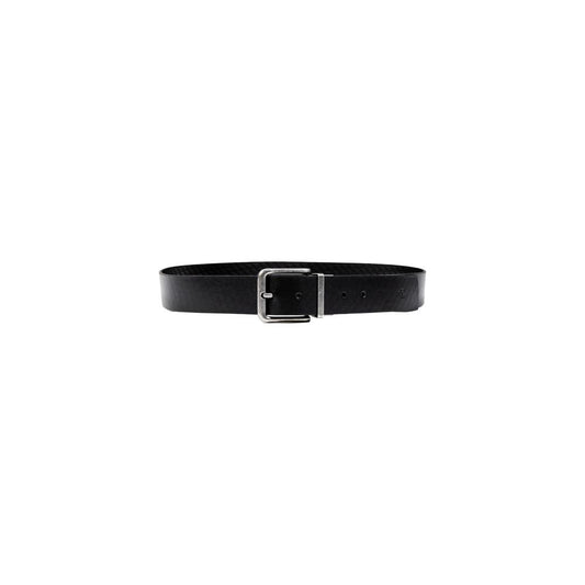 Calvin Klein Black Leather Belt - ClickThatClicks 