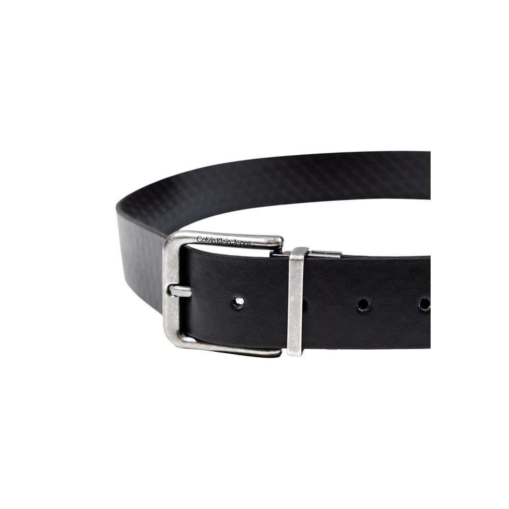 Calvin Klein Black Leather Belt - ClickThatClicks 