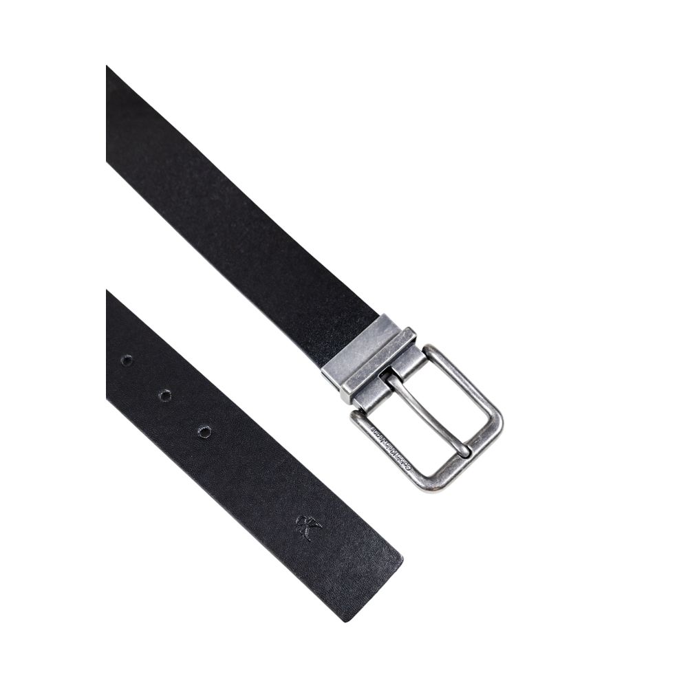 Calvin Klein Black Leather Belt - ClickThatClicks 