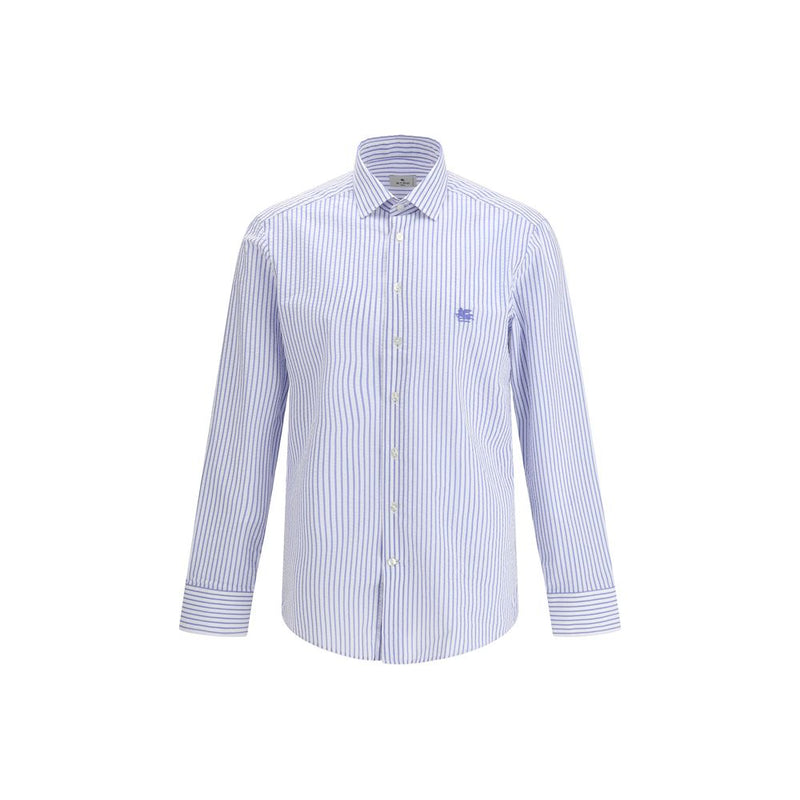 Etro Multicolor Cotton Dress Shirt