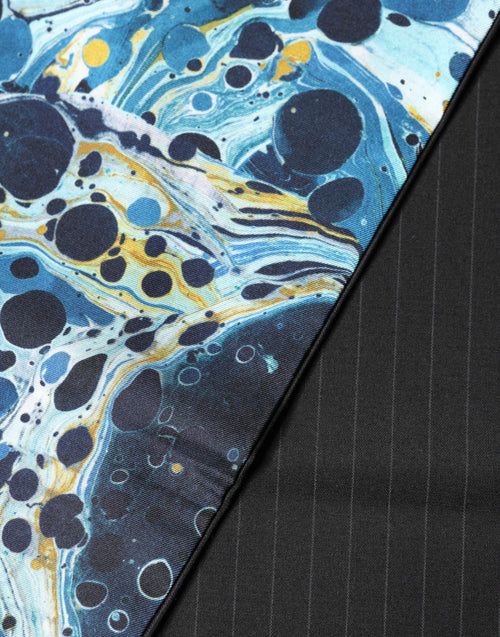 Dolce & Gabbana Multicolor Marble Neck Wrap Foulard Scarf - ClickThatClicks 