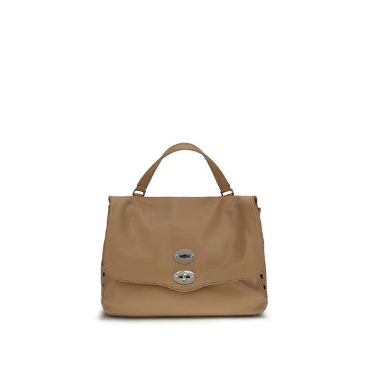 Zanellato Brown Calf Leather Bos Taurus Shoulder Bag - ClickThatClicks 