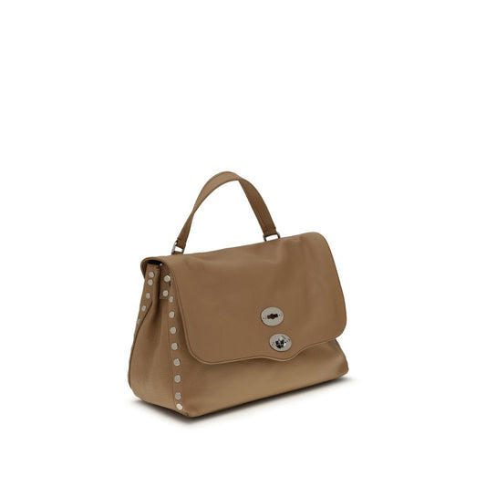 Zanellato Brown Calf Leather Bos Taurus Shoulder Bag - ClickThatClicks 